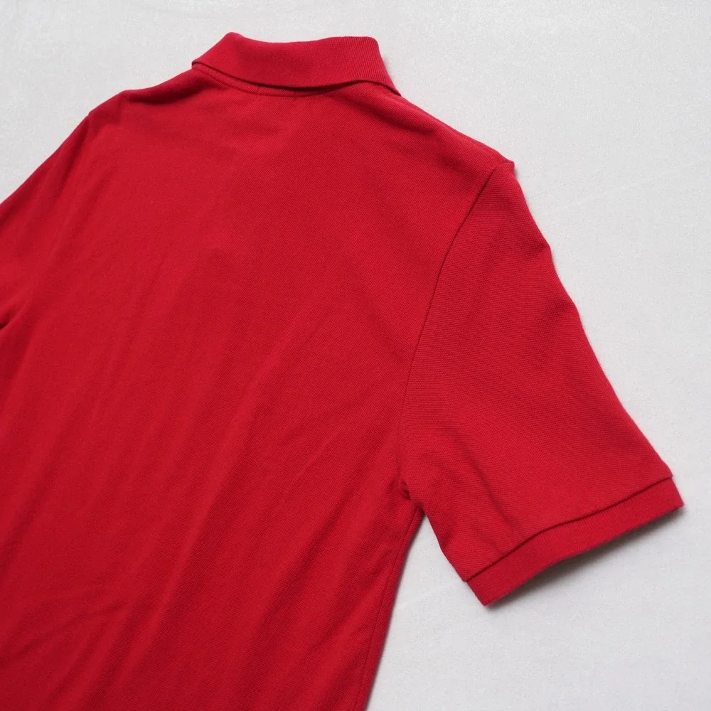Polo Ralph Lauren Polo Shirt Mens XL Red Short Sleeve Pique Cotton Pony Logo